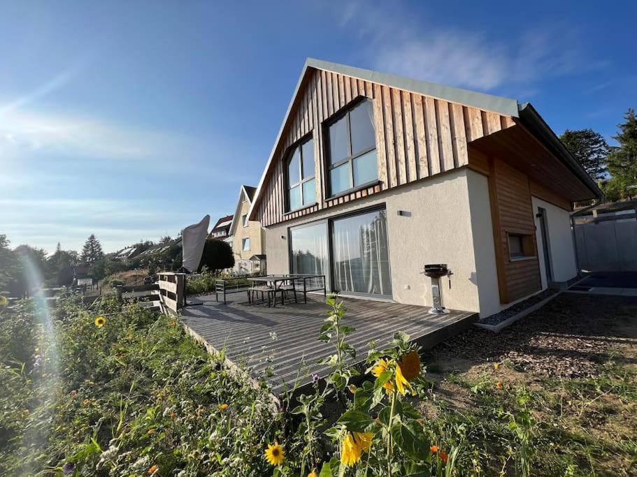 Ferienhaus Mountain View Six50 Mit Sauna Und Kamin In St. Andreasberg Sankt Andreasberg Eksteriør bilde